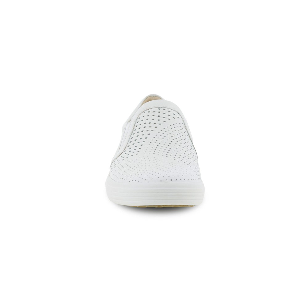 Slip On Mujer - ECCO Soft 7 - Blancos - GMK598320